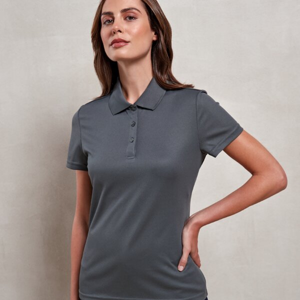 Premier Ladies Spun Dyed Recycled Polo Shirt Thumbnail