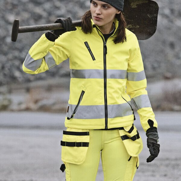 Women's Softshell Jacket Hi-Vis Thumbnail