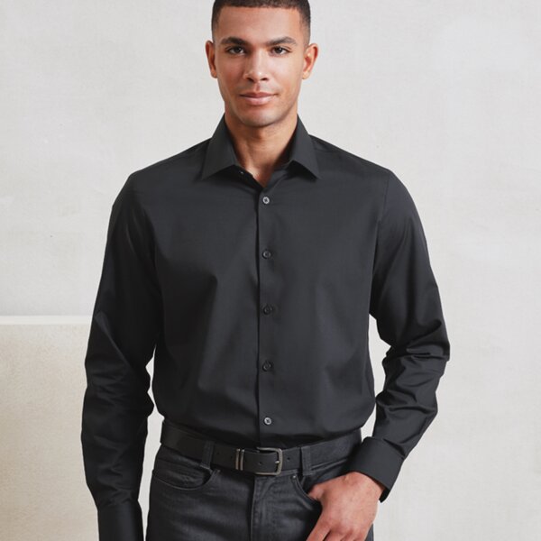 Premier Recyclight® Long Sleeve Poplin Shirt Thumbnail