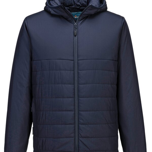 Professional hooded insulated baffle jacket (S608) Thumbnail