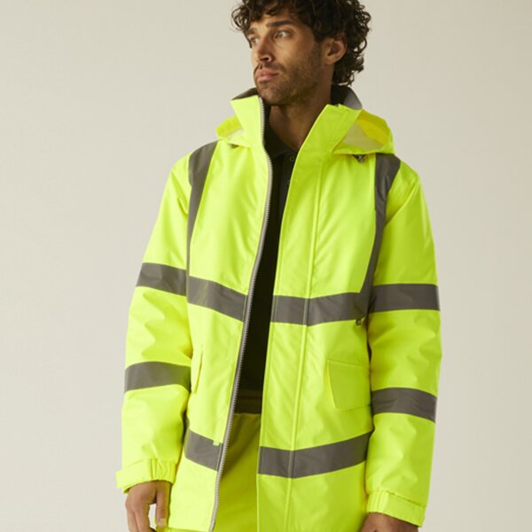 Regatta High Visibility Pro Contract Dover Parka Thumbnail