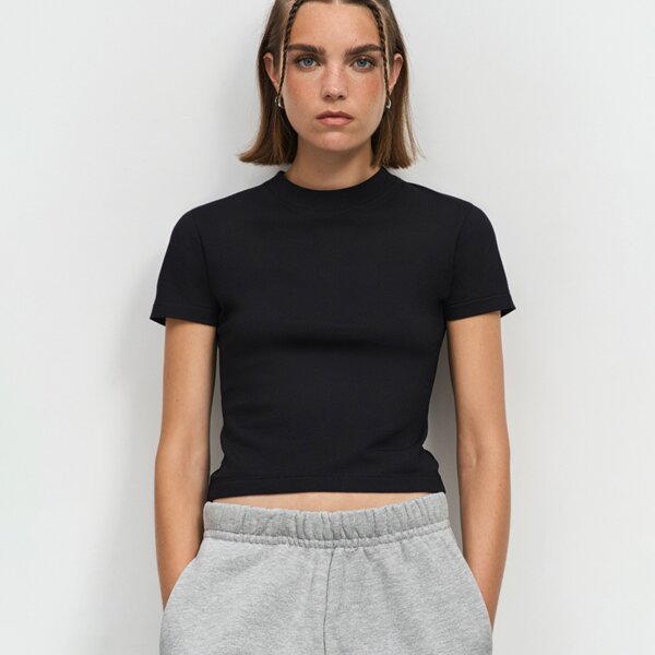 SOL'S Ladies Lilia Low Crop T-Shirt Thumbnail