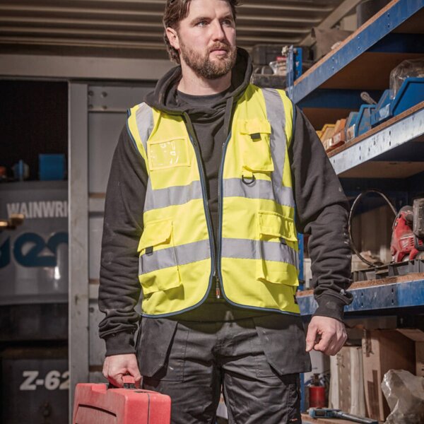 High-visibility technical vest Thumbnail