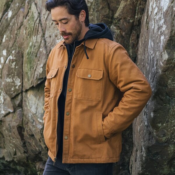 Stormtech Oxide Sherpa Lined Canvas Jacket Thumbnail