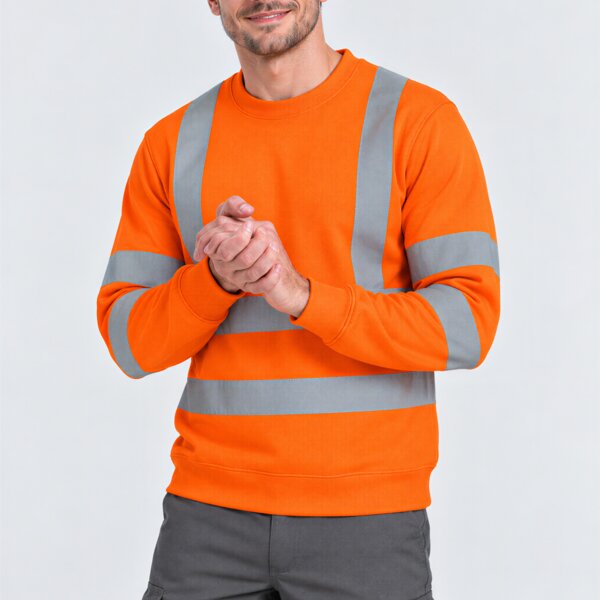 Hi Vis Crew Neck Sweatshirt Thumbnail