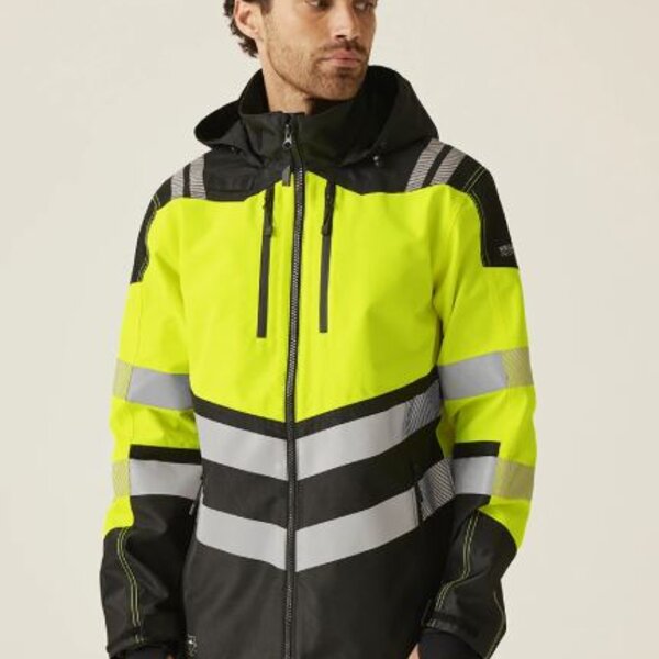 Regatta High Visibility X-Pro Waterproof Shell Jacket Thumbnail