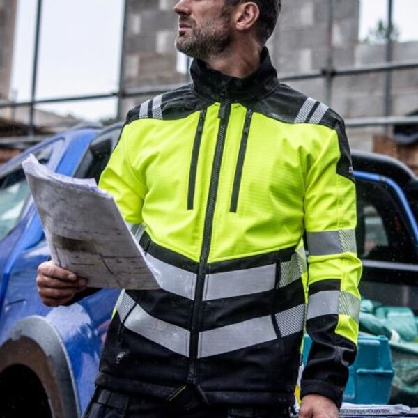 Regatta High Visibility X-Pro 3 Layer Soft Shell Jacket Thumbnail