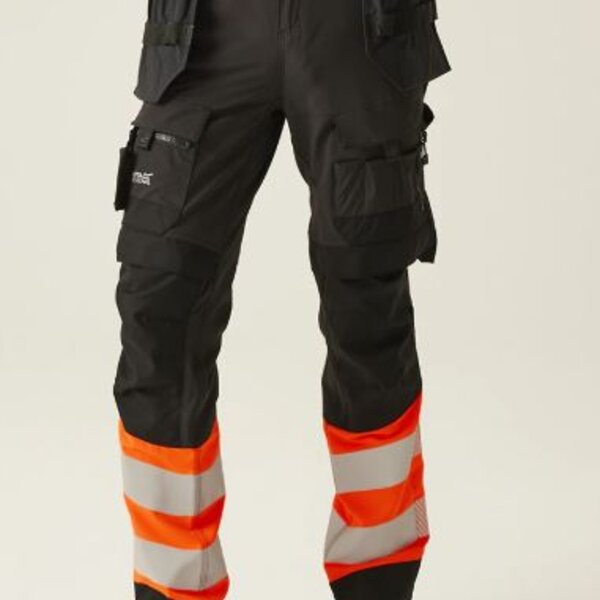 Regatta High Visibility X-Pro Stretch Holster Trousers Thumbnail