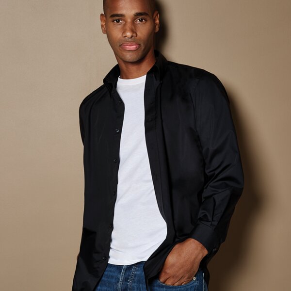 Kustom Kit Long Sleeve Classic Fit Workforce Shirt Thumbnail