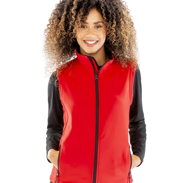 Result Core Ladies Printable Soft Shell Bodywarmer Thumbnail