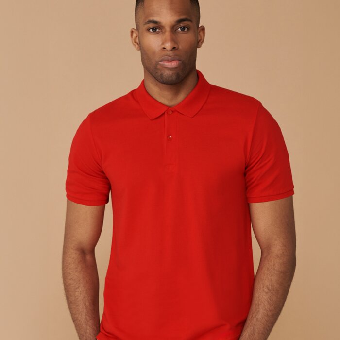Henbury Modern Fit Cotton Piqué Polo Shirt Thumbnail