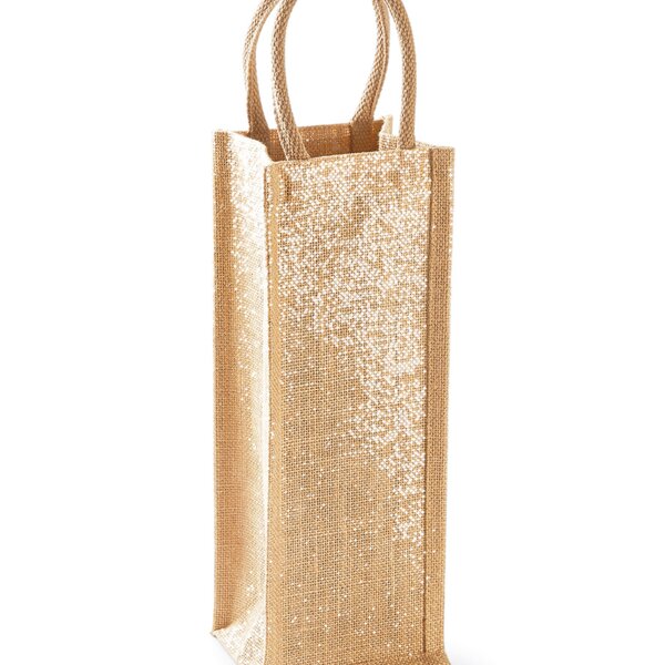 Westford Mill Shimmer Jute Bottle Bag Thumbnail