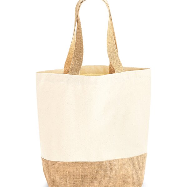 Westford Mill Jute Base Canvas Shopper Thumbnail