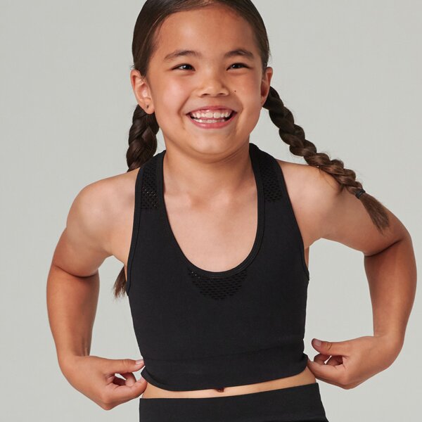 Tombo Kids Seamless Crop Top Thumbnail