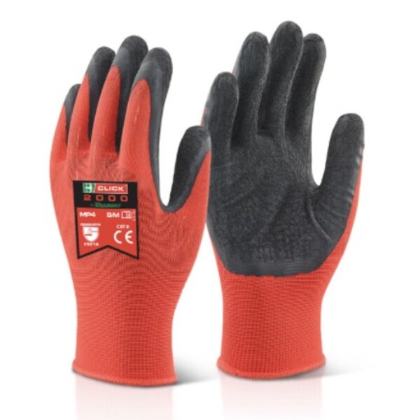 Beeswift M/P BLACK LATEX POLY GLOVE Thumbnail