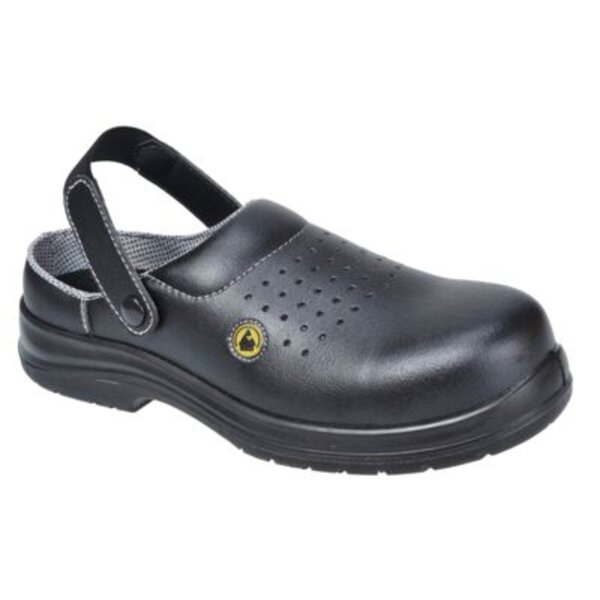 Portwest Compositelite ESD Perforated Safety Clog SB AE Thumbnail
