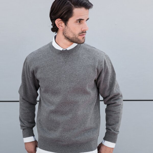 Russell Authentic Melange Sweatshirt Thumbnail