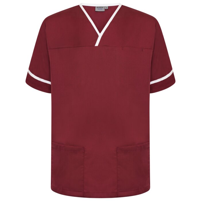 Scrub Tunic With Trim Thumbnail
