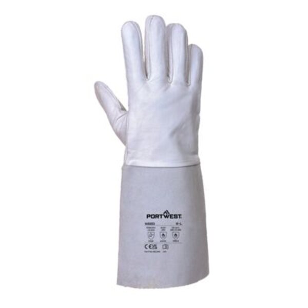 TIG Welders 85 Grain Leather Gauntlet  Thumbnail