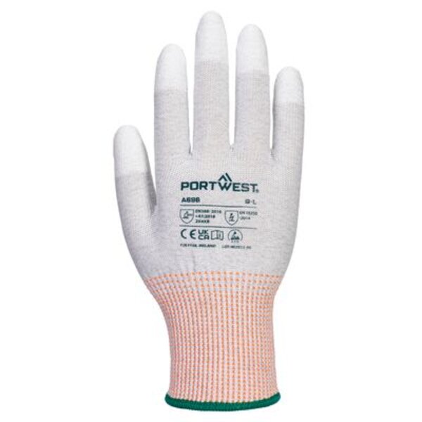 LR13 ESD PU Fingertip Cut Glove (Pk12) Thumbnail