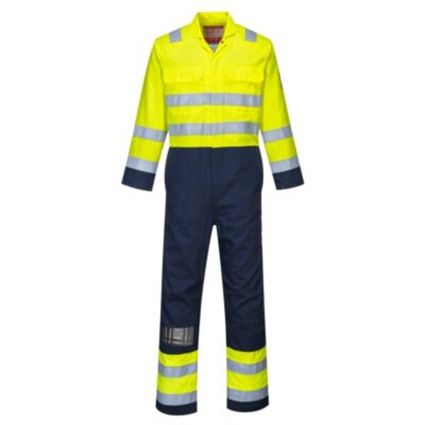 Bizflame Work Hi-Vis Contrast FR Coverall Thumbnail