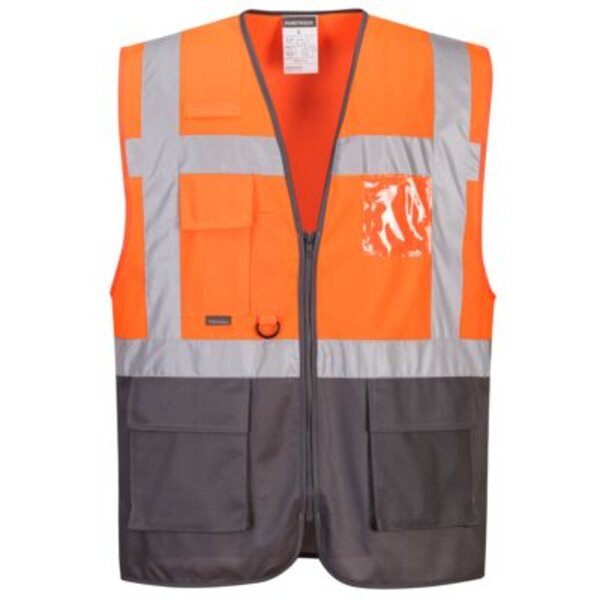 Warsaw Hi-Vis Contrast Executive Vest  Thumbnail