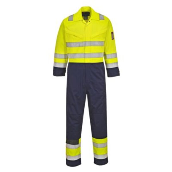 Modaflame Work Hi-Vis Multi-Norm Contrast FR Coverall Thumbnail