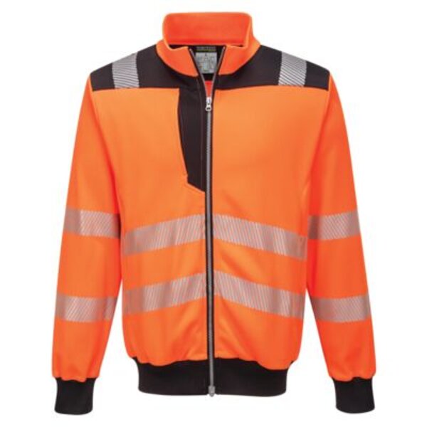 PW3 Hi-Vis Zip Sweatshirt Thumbnail