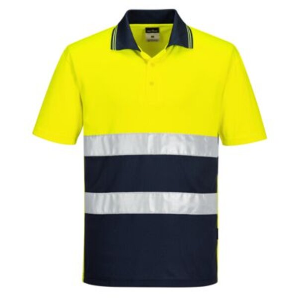 Hi-Vis Lightweight Contrast Polo Shirt S/S  Thumbnail