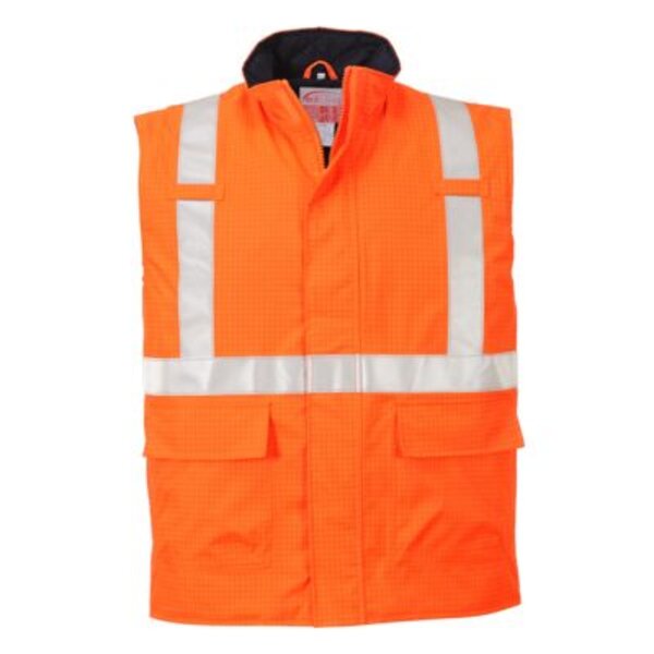 Bizflame Rain Hi-Vis FR Bodywarmer Thumbnail