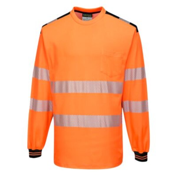 PW3 Hi-Vis Cotton Comfort T-Shirt L/S  Thumbnail