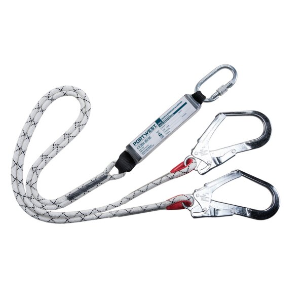 Double Kernmantle 1.8m Lanyard With Shock Absorber Thumbnail