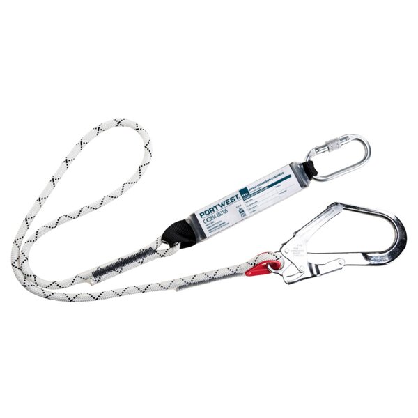 Single Kernmantle 1.8m Lanyard With Shock Absorber Thumbnail