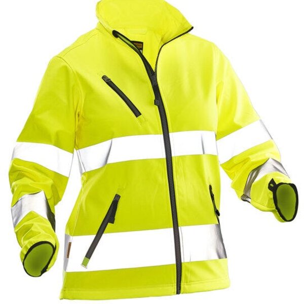 Women's Softshell Jacket Hi-Vis (JM1210) Thumbnail