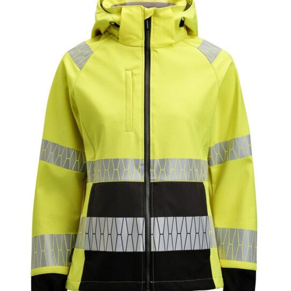 Women's Softshell Jacket Hi-Vis (JM1377) Thumbnail