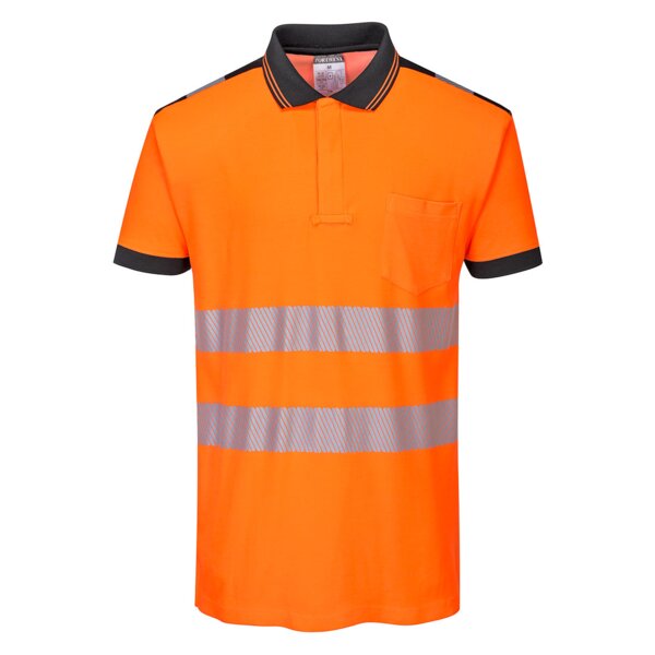 PW3 Hi-Vis Polo Shirt S/S Thumbnail