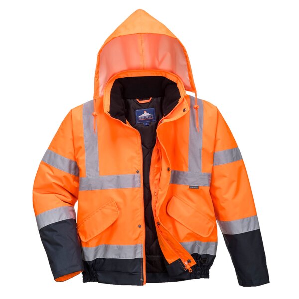 Hi-Vis 2-Tone Bomber Jacket Thumbnail