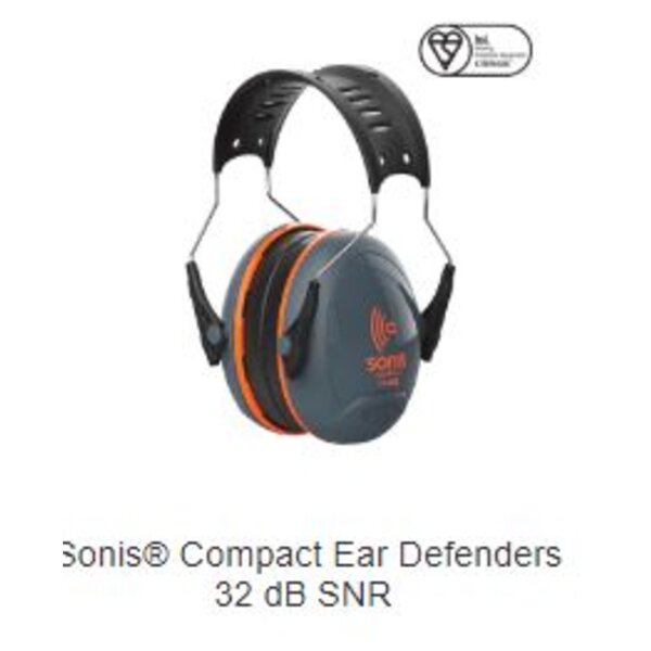 Sonis Compact Low Profile Ear defenders  Thumbnail