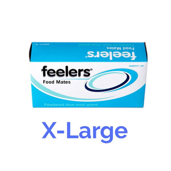 Feelers Vinyl Gloves - X Large Thumbnail