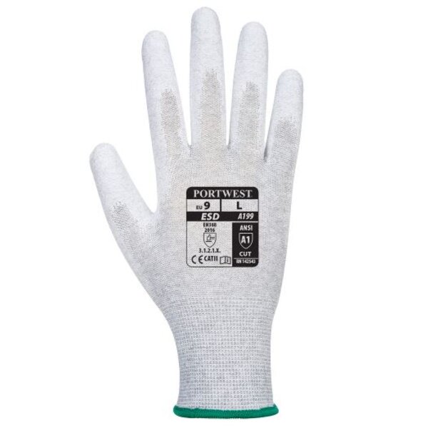 Antistatic PU Palm Gloves ESD Thumbnail
